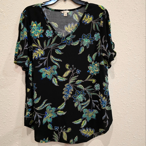 E.S.T. 1946 Ladies Textured Top - Picture 1 of 6